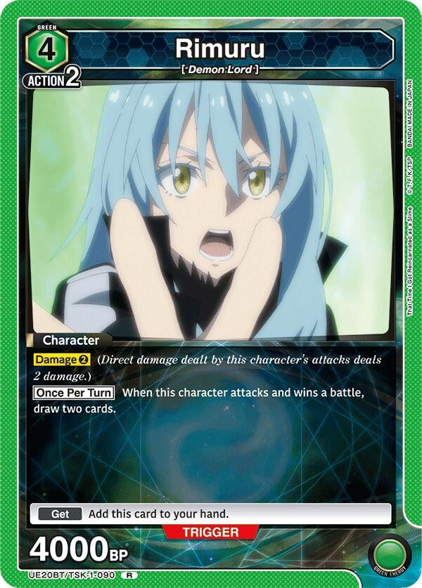 Image for Rimuru (090) (UE20BT/TSK-1-090) (UE20BT: That Time I Got Reincarnated as a Slime) - Union Arena