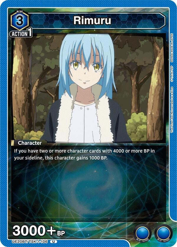 Image for Rimuru (106) (UE20BT/TSK-1-106) (UE20BT: That Time I Got Reincarnated as a Slime) - Union Arena