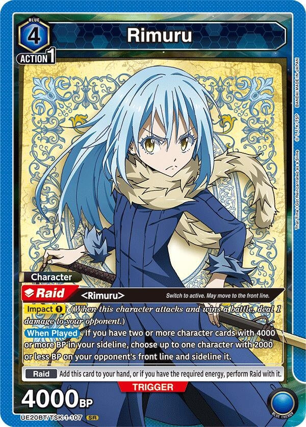Image for Rimuru (107) (UE20BT/TSK-1-107) (UE20BT: That Time I Got Reincarnated as a Slime) - Union Arena