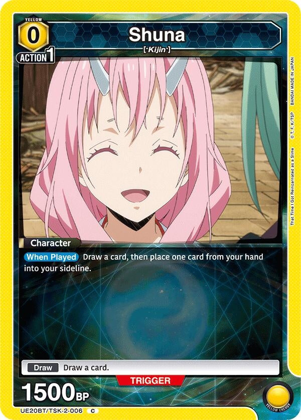 Image for Shuna (006) (UE20BT/TSK-2-006) (UE20BT: That Time I Got Reincarnated as a Slime) - Union Arena
