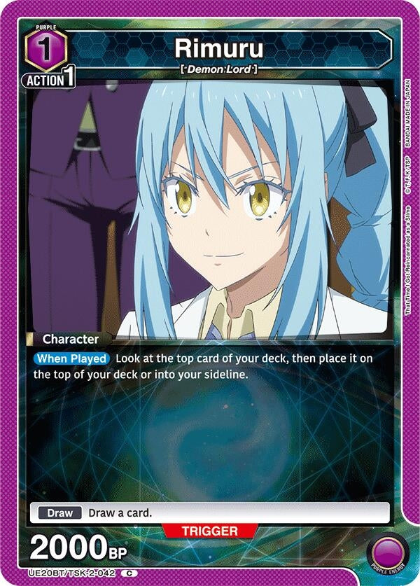 Image for Rimuru (042) (UE20BT/TSK-2-042) (UE20BT: That Time I Got Reincarnated as a Slime) - Union Arena