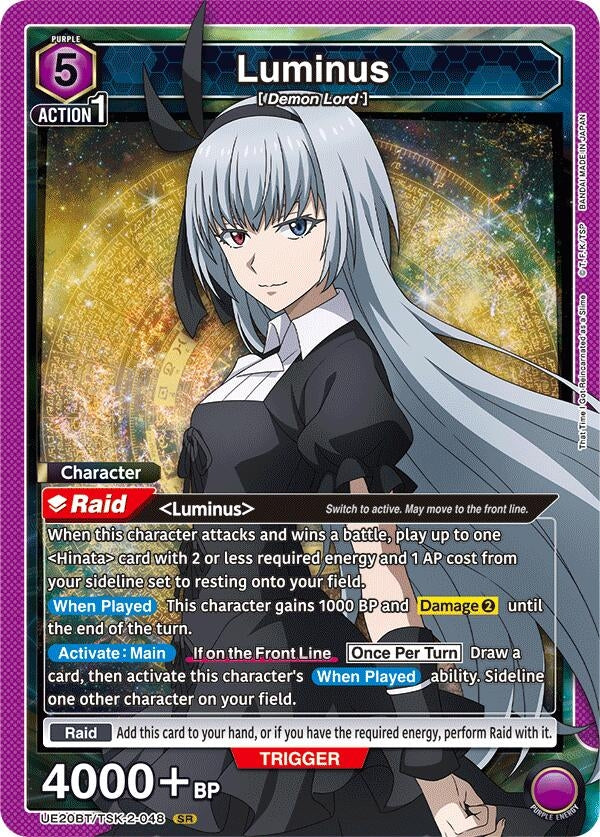 Image for Luminus (048) (UE20BT/TSK-2-048) (UE20BT: That Time I Got Reincarnated as a Slime) - Union Arena