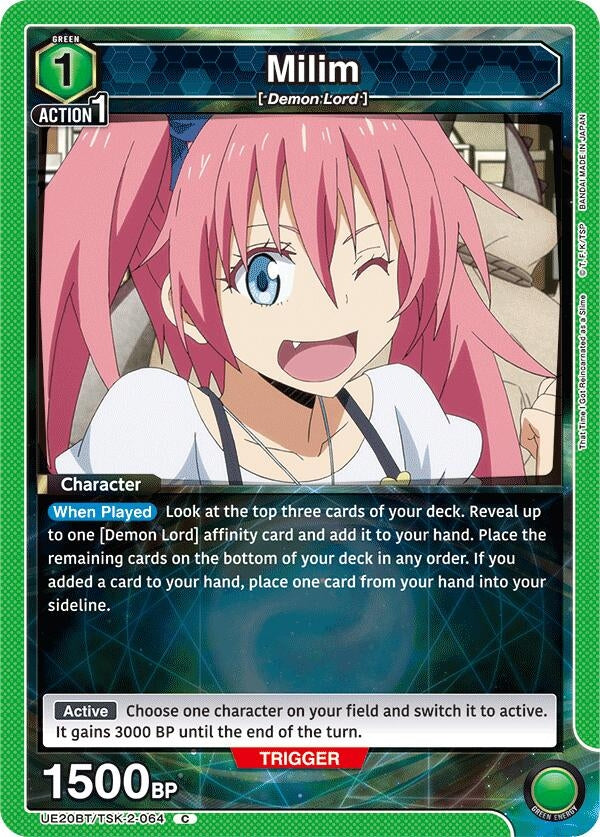Image for Milim (064) (UE20BT/TSK-2-064) (UE20BT: That Time I Got Reincarnated as a Slime) - Union Arena