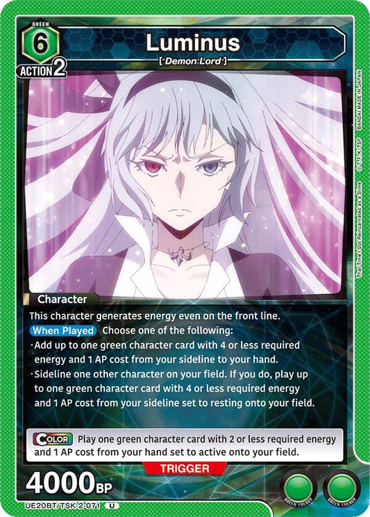 Image for Luminus (071) (UE20BT/TSK-2-071) (UE20BT: That Time I Got Reincarnated as a Slime) - Union Arena