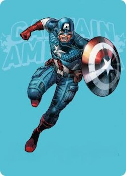 Image for Captain America, Super-Soldier Art Card (21) (Art Series: Marvel Super Heroes) - Magic: The Gathering