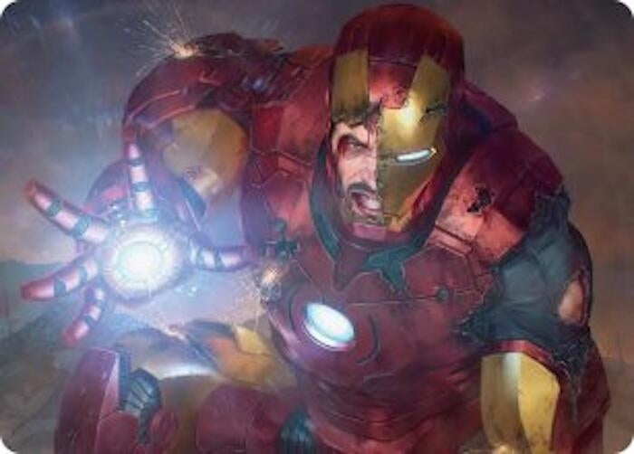 Image for Heroic Sacrifice Art Card (31) (Art Series: Marvel Super Heroes) - Magic: The Gathering