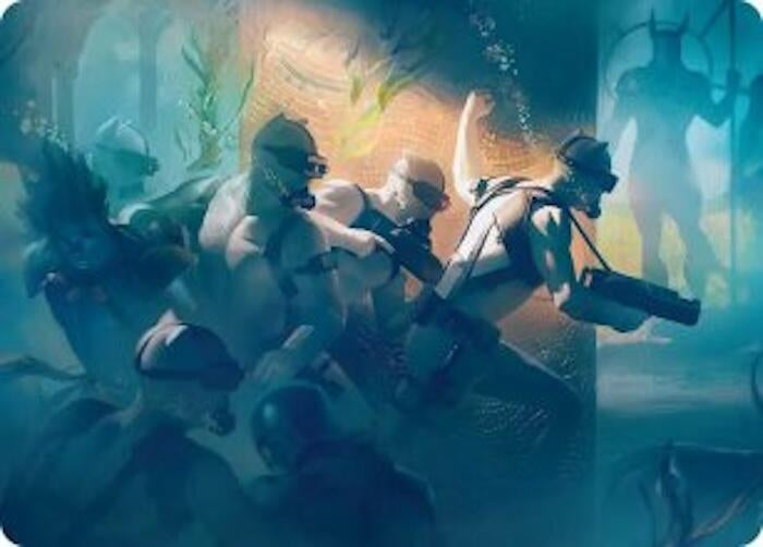 Image for Martial Coup Art Card (39) (Art Series: Marvel Super Heroes) - Magic: The Gathering
