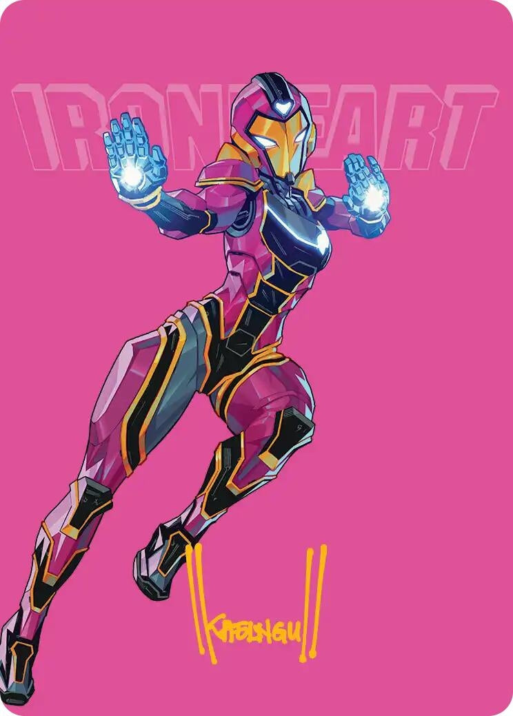 Image for Ironheart, Clever Champion Art Card (Gold-Stamped Signature) (23) (Art Series: Marvel Super Heroes) - Magic: The Gathering