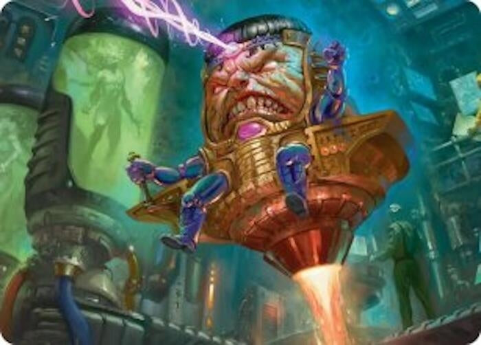 Image for M.O.D.O.K. Art Card (9) (Art Series: Marvel Super Heroes) - Magic: The Gathering