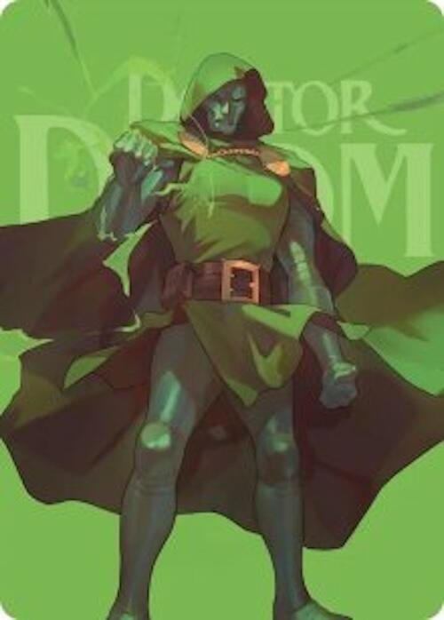 Image for Doctor Doom Art Card (24) (Art Series: Marvel Super Heroes) - Magic: The Gathering