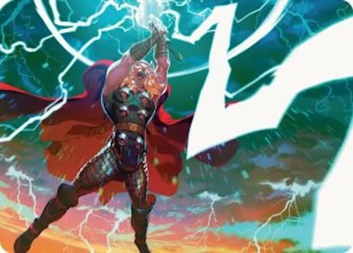 Image for Lightning Strike Art Card (11) (Art Series: Marvel Super Heroes) - Magic: The Gathering