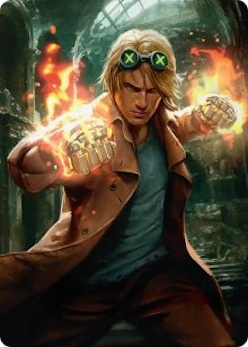Image for Chase Stein, Runaway Art Card (43) (Art Series: Marvel Super Heroes) - Magic: The Gathering