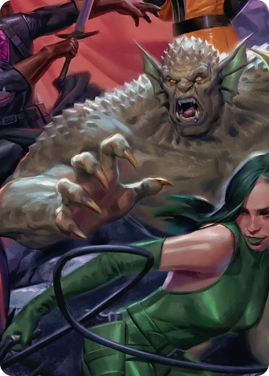 Image for Abomination, Irradiated Brute Art Card (11) (Art Series: Marvel Super Heroes) - Magic: The Gathering