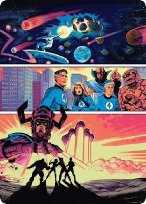 Image for The Coming of Galactus Art Card (20) (Art Series: Marvel Super Heroes) - Magic: The Gathering