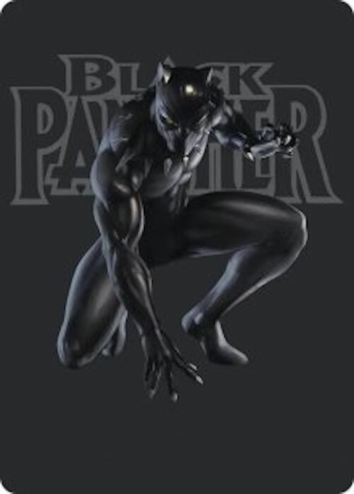 Image for Black Panther, Hope Enduring Art Card (27) (Art Series: Marvel Super Heroes) - Magic: The Gathering