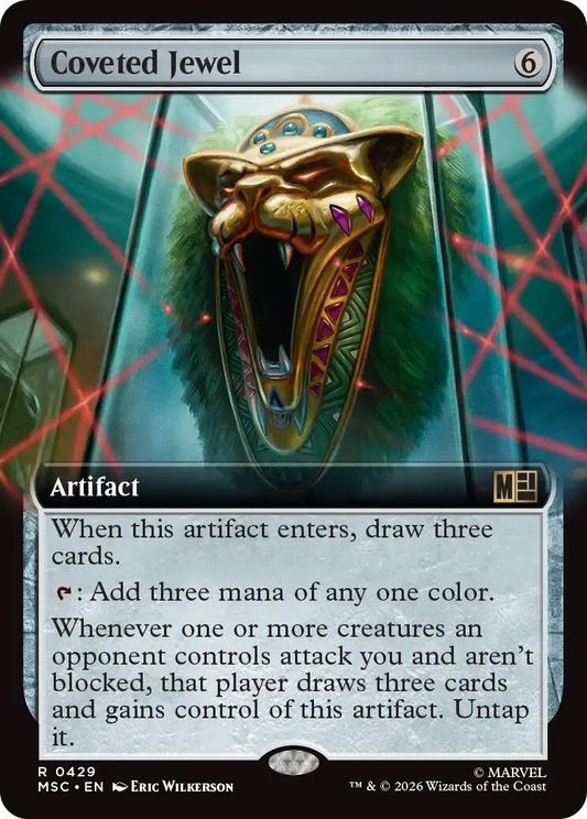 Image for Coveted Jewel (Extended Art) (429) (Commander: Marvel Super Heroes) (MSC) - Magic: The Gathering