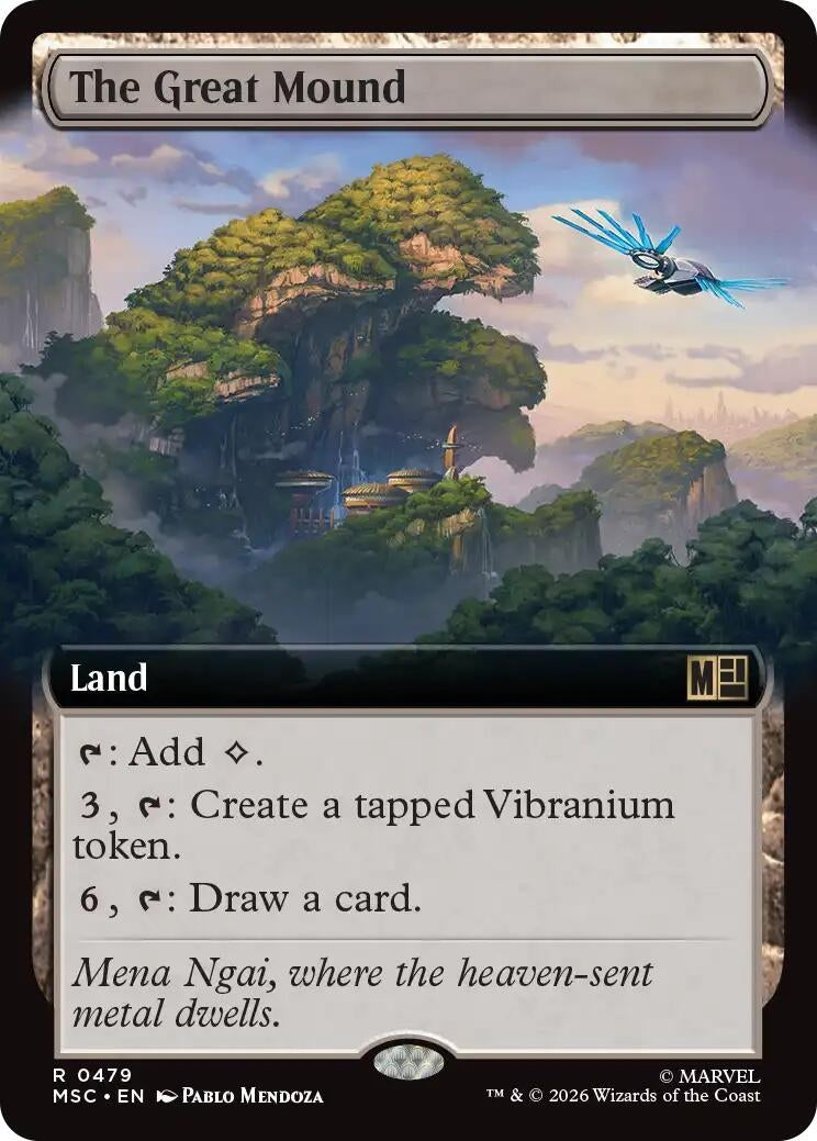 Image for The Great Mound (Extended Art) (479) (Commander: Marvel Super Heroes) (MSC) - Magic: The Gathering