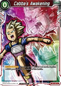 Cabba's Awakening (Event Pack 05) (BT1-027) [Promotion Cards] | Red Riot Games CA