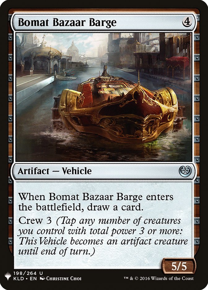 Bomat Bazaar Barge [Mystery Booster] | Red Riot Games CA