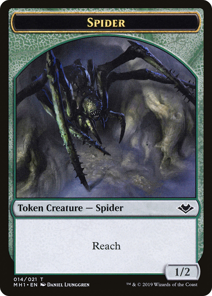 Shapeshifter // Spider Double-Sided Token [Modern Horizons Tokens] | Red Riot Games CA