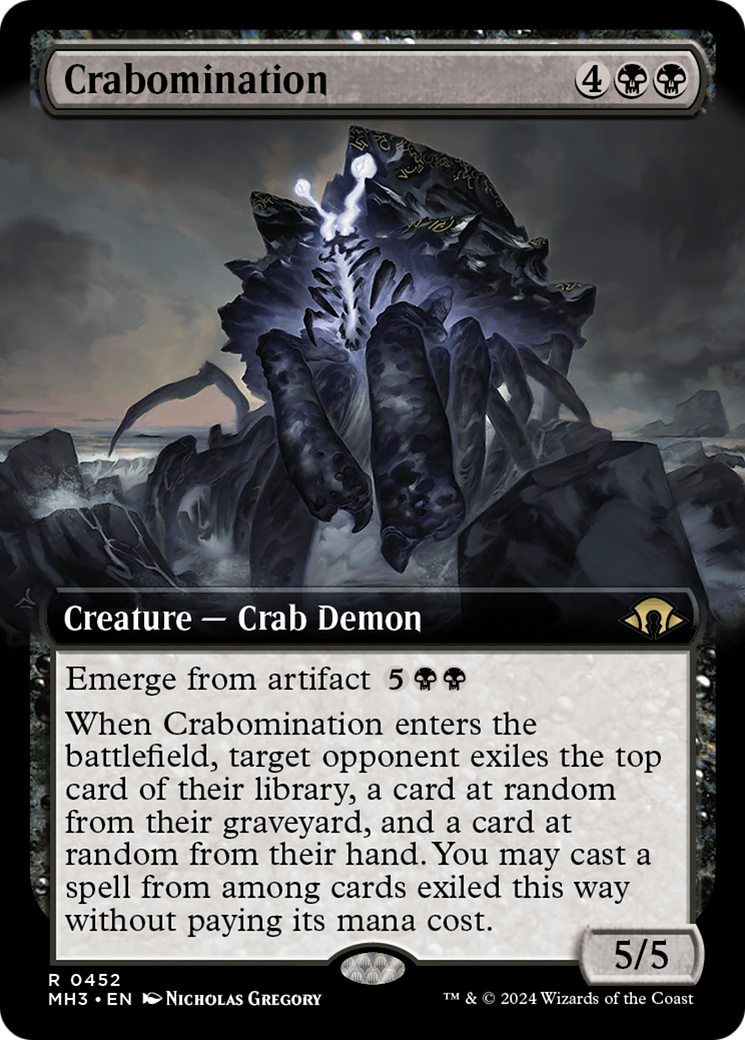 Crabomination (Extended Art) [Modern Horizons 3] | Red Riot Games CA