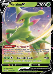 Virizion V (SWSH295) (Jumbo Card) [Sword & Shield: Black Star Promos] | Red Riot Games CA