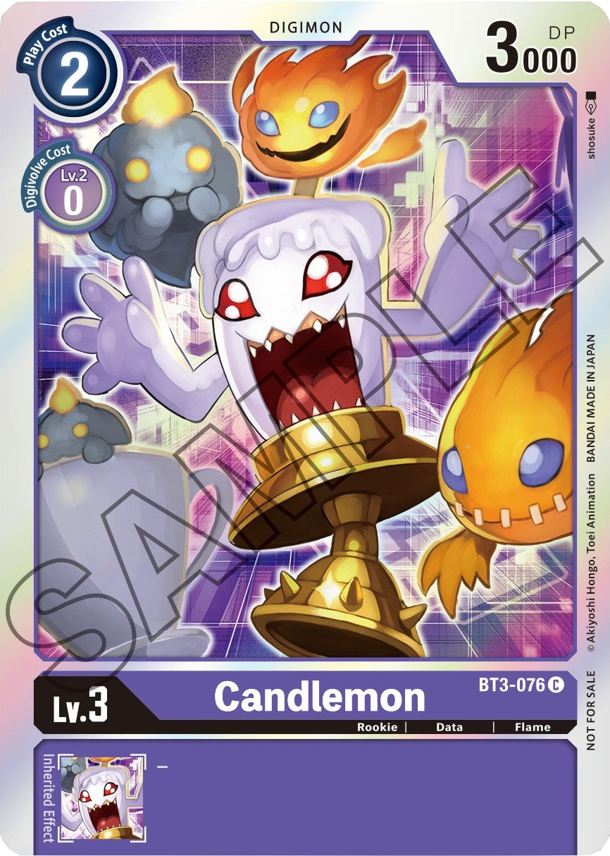 Candlemon [BT3-076] (Event Pack 1) [Release Special Booster Promos] | Red Riot Games CA