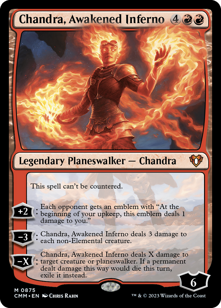 Chandra, Awakened Inferno [Commander Masters] | Red Riot Games CA