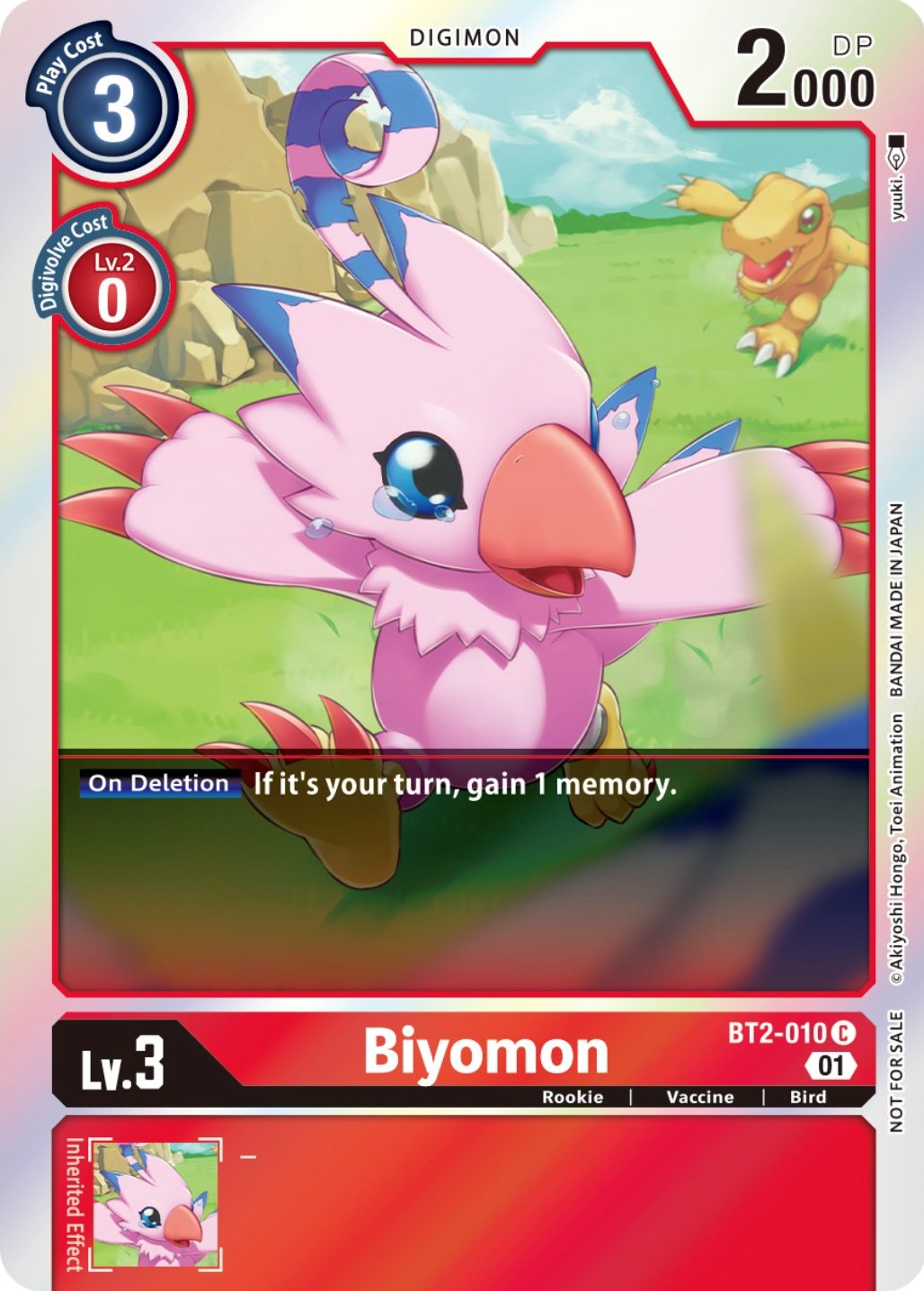 Biyomon [BT2-010] (ST-11 Special Entry Pack) [Release Special Booster Promos] | Red Riot Games CA