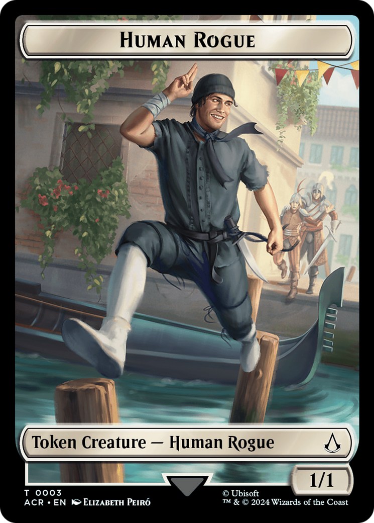 Human Rogue Token [Assassin's Creed Tokens] | Red Riot Games CA