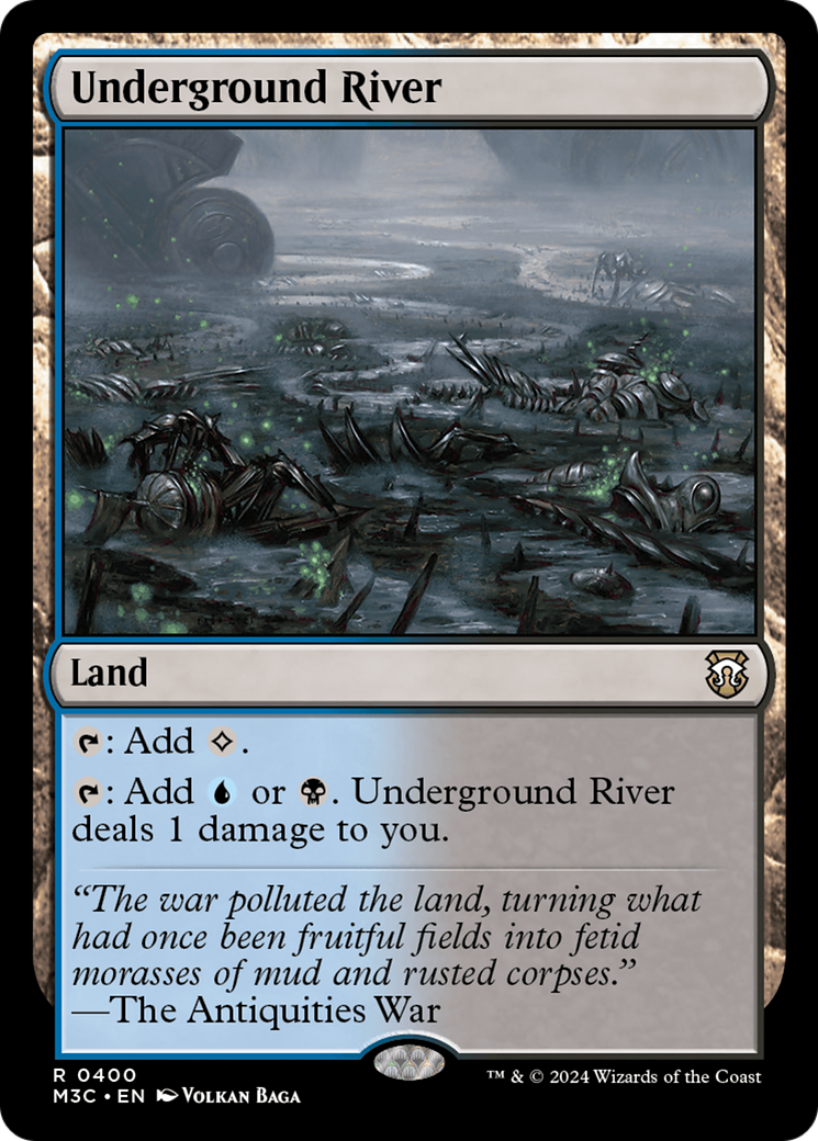 Underground River (Ripple Foil) [Modern Horizons 3 Commander] | Red Riot Games CA