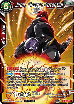Jiren, Unseen Potential (P-316) [Tournament Promotion Cards] | Red Riot Games CA