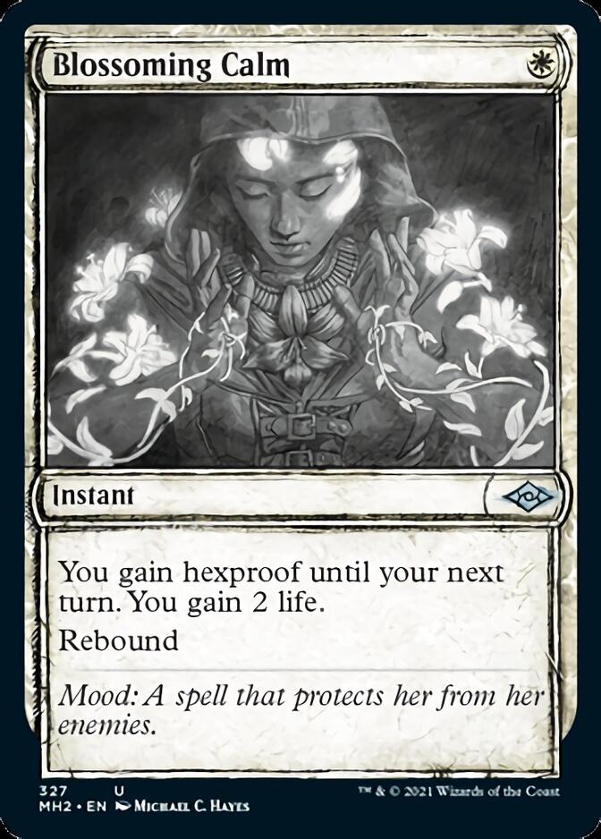 Blossoming Calm (Sketch) [Modern Horizons 2] | Red Riot Games CA