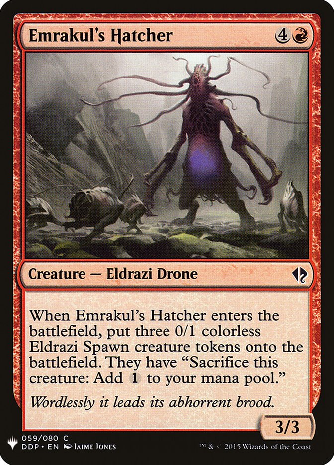 Emrakul's Hatcher [Mystery Booster] | Red Riot Games CA
