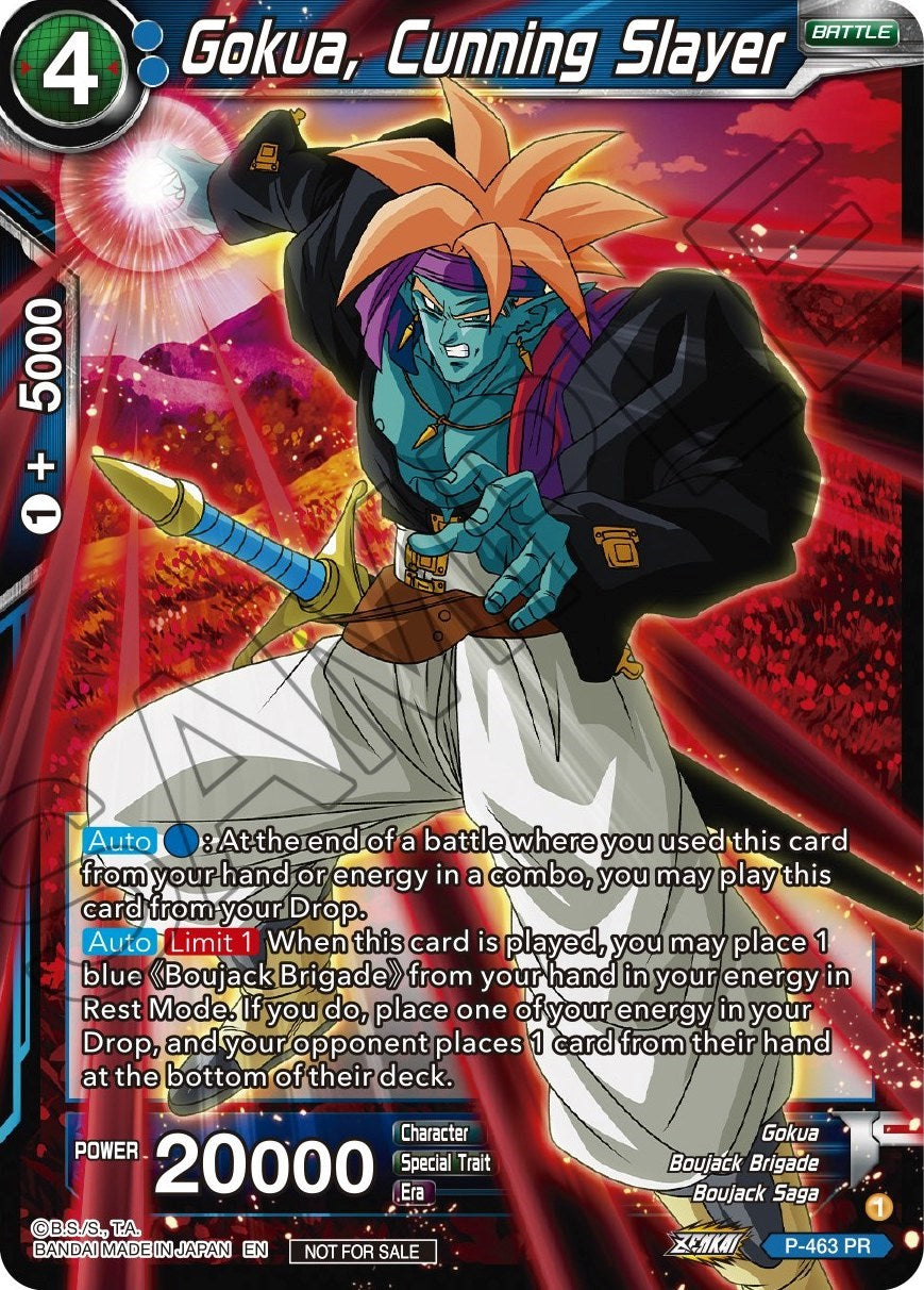 Gokua, Cunning Slayer (Z03 Dash Pack) (P-463) [Promotion Cards] | Red Riot Games CA