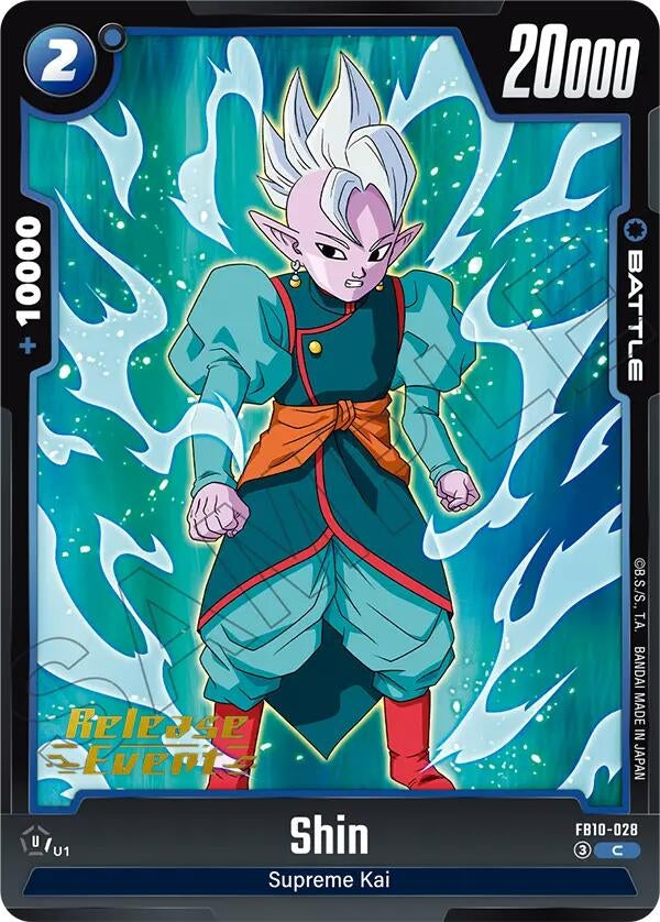Image for Shin (FB10-028) (Cross Force Release Event Cards) (FB10_PR) - Dragon Ball Super: Fusion World