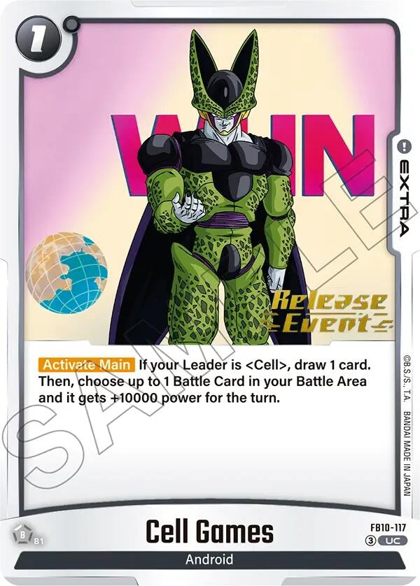 Image for Cell Games (FB10-117) (Cross Force Release Event Cards) (FB10_PR) - Dragon Ball Super: Fusion World