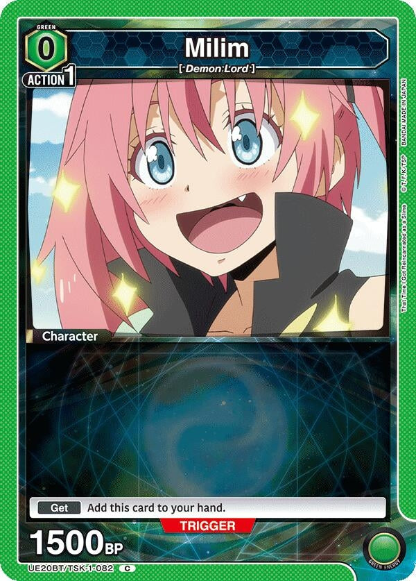 Image for Milim (082) (Box Topper Foil) (UE20BT/TSK-1-082) (UE20BT: That Time I Got Reincarnated as a Slime) - Union Arena