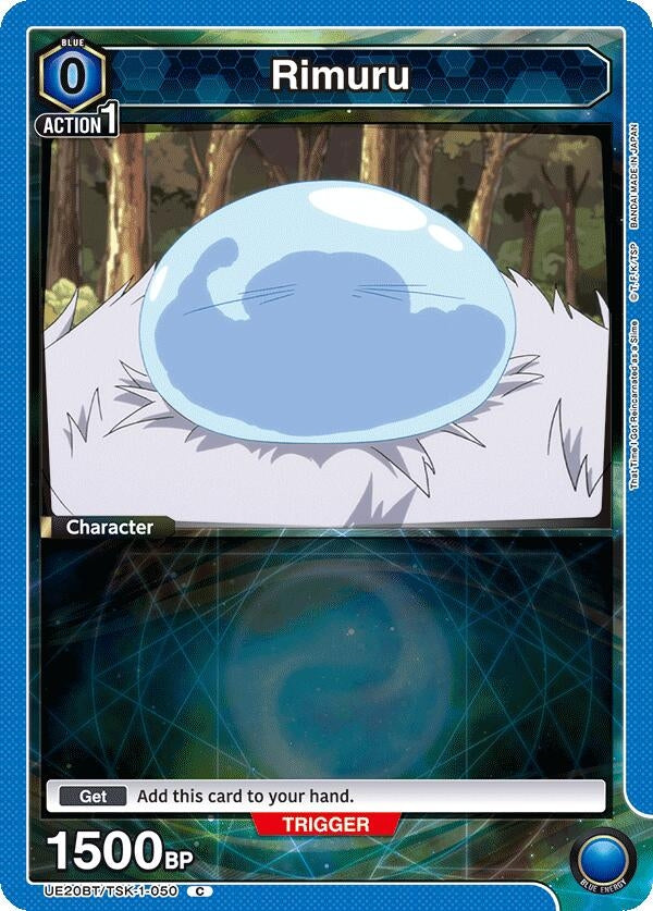 Image for Rimuru (050) (Box Topper Foil) (UE20BT/TSK-1-050) (UE20BT: That Time I Got Reincarnated as a Slime) - Union Arena