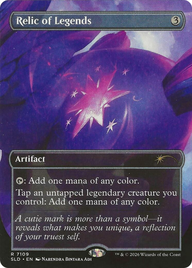 Image for Relic of Legends (7109) (Secret Lair Drop Series) (SLD) - Magic: The Gathering