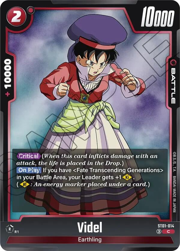 Image for Videl (ST01-014) (Story Booster 01) (ST01) - Dragon Ball Super: Fusion World