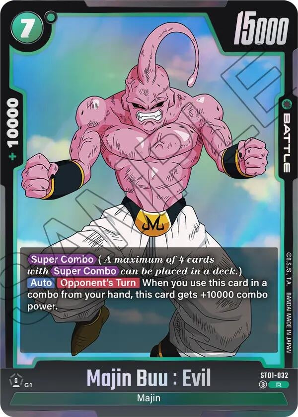 Image for Majin Buu : Evil - ST01-032 (ST01-032) (Story Booster 01) (ST01) - Dragon Ball Super: Fusion World