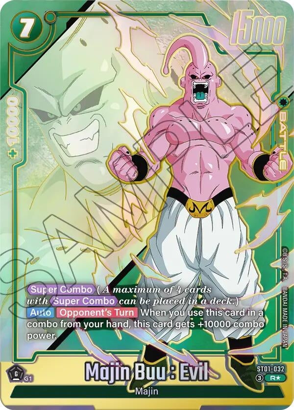 Image for Majin Buu : Evil - ST01-032 (Alternate Art) (ST01-032) (Story Booster 01) (ST01) - Dragon Ball Super: Fusion World