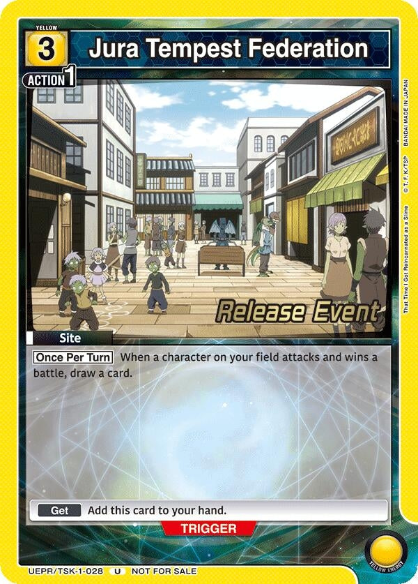 Image for Jura Tempest Federation (UEPR/TSK-1-028) (UE20BT: That Time I Got Reincarnated as a Slime Release Event Cards) (UE20BT_RE) - Union Arena