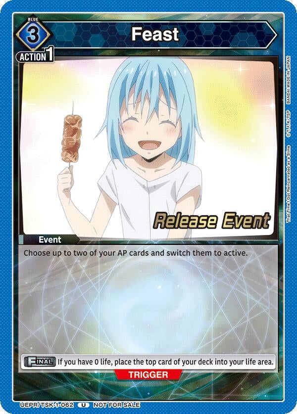 Image for Feast (062) (UEPR/TSK-1-062) (UE20BT: That Time I Got Reincarnated as a Slime Release Event Cards) (UE20BT_RE) - Union Arena