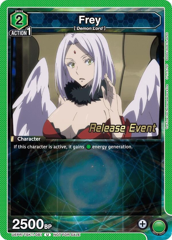 Image for Frey (UEPR/TSK-1-081) (UE20BT: That Time I Got Reincarnated as a Slime Release Event Cards) (UE20BT_RE) - Union Arena