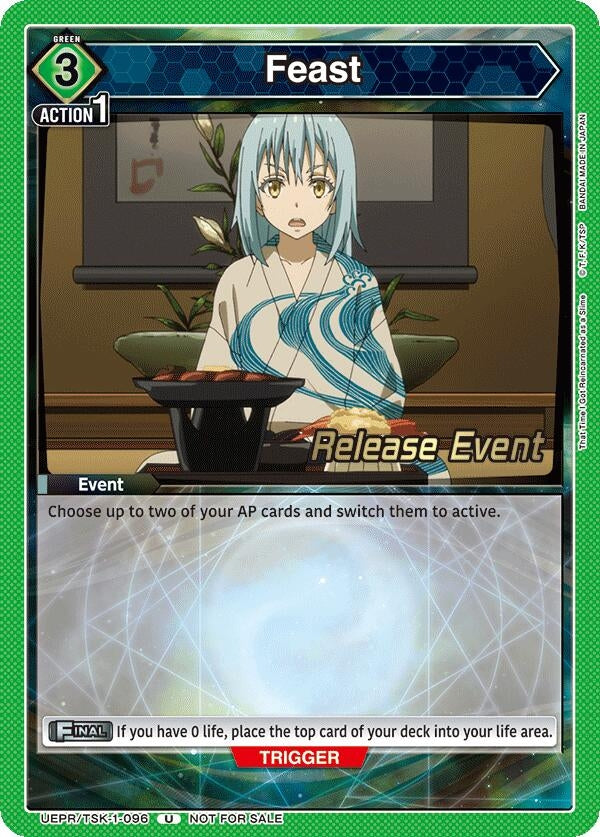 Image for Feast (096) (UEPR/TSK-1-096) (UE20BT: That Time I Got Reincarnated as a Slime Release Event Cards) (UE20BT_RE) - Union Arena