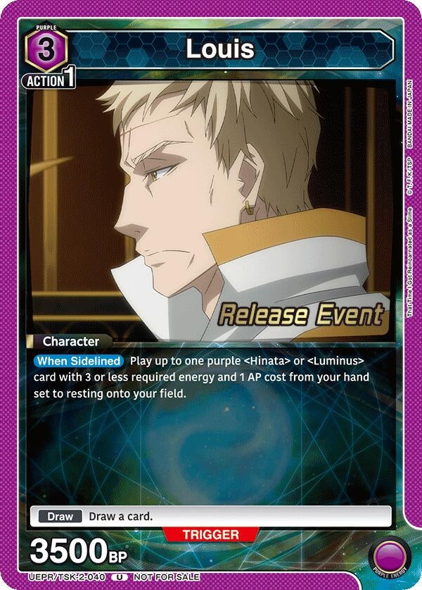 Image for Louis (UEPR/TSK-2-040) (UE20BT: That Time I Got Reincarnated as a Slime Release Event Cards) (UE20BT_RE) - Union Arena