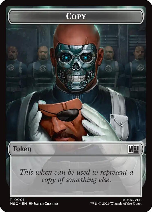 Image for Copy // Rogue Double-Sided Token (1 // 9) (Commander: Marvel Super Heroes) (MSC) - Magic: The Gathering