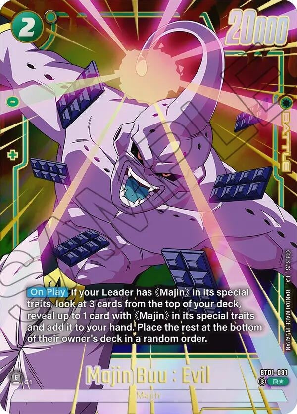 Image for Majin Buu : Evil - ST01-031 (Alternate Art) (ST01-031) (Story Booster 01) (ST01) - Dragon Ball Super: Fusion World